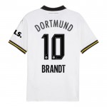 Günstige Fußballtrikots Borussia Dortmund Brandt 10 3rd trikot 2024-25 Kurzarm